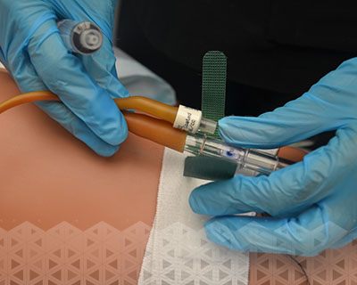 elderly urinary catheter care